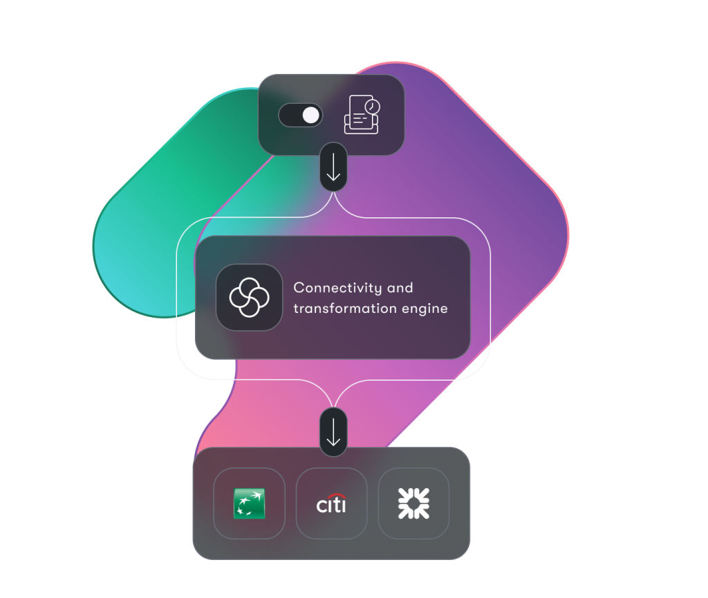 User interface showing connectivity and standards