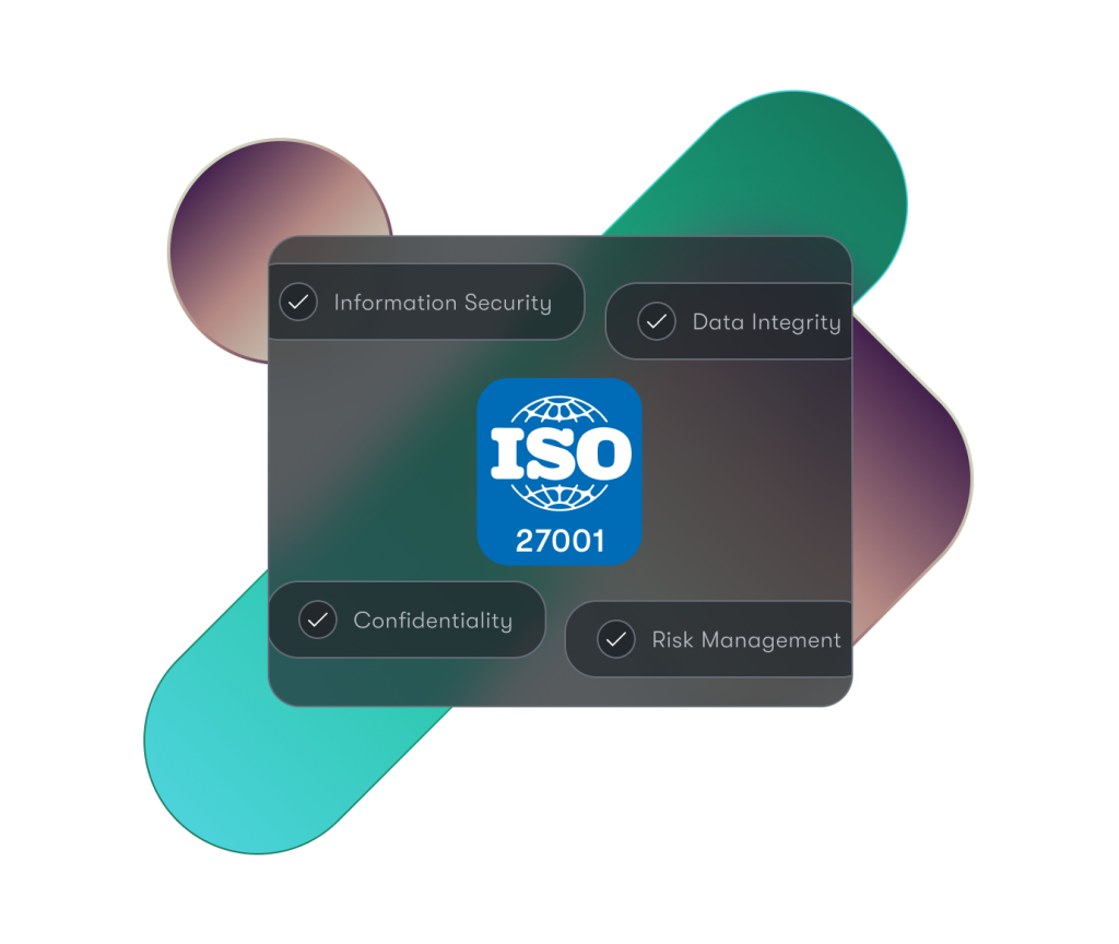 User interface showing regulatory compliance