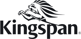 Kingspan black logo